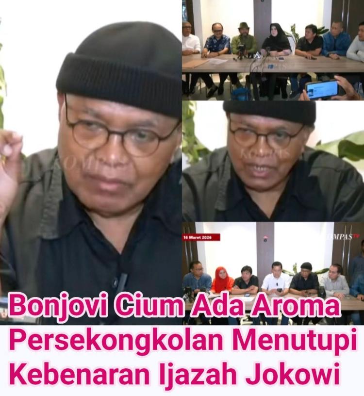 Bonjovi Soroti Keterbukaan Dokumen Ijazah Jokowi, Singgung Proses Hukum dan Akses Informasi